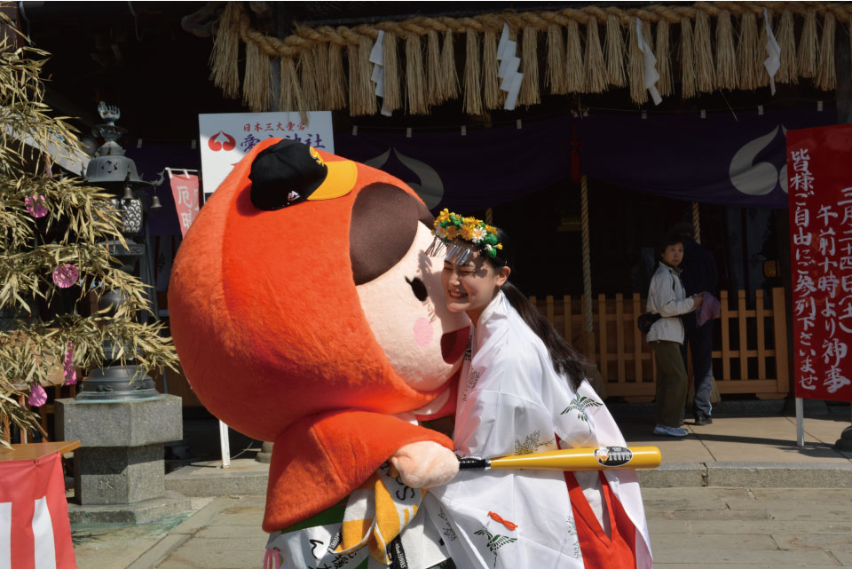 愛宕神社・ほおずきんちゃん